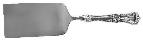 Old Colonial (Sterling, 1895, No Monograms) Lasagna Server with Stainless Blade