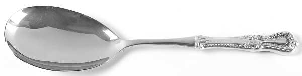 Old Colonial (Sterling, 1895, No Monograms) Salad Servng Spoon with Stainless Bowl