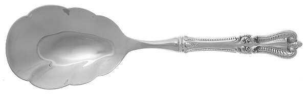 Old Colonial (Sterling, 1895, No Monograms) Utility Serving Spoon with Stainless Bowl