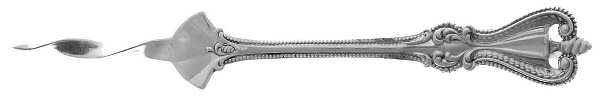 Old Colonial (Sterling, 1895, No Monograms) 1 Tine Twist Butter Pick