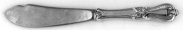 Old Colonial (Sterling, 1895, No Monograms) Hollow Handle Master Butter Knife