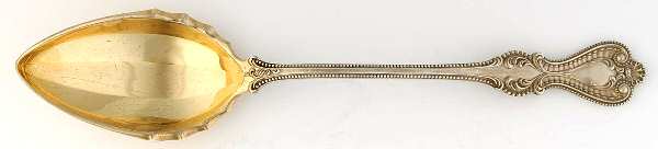 Old Colonial (Sterling, 1895, No Monograms) Oversize Solid Salad Serving Spoon