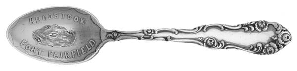 Old English (Sterling, 1892, No Monos) Souvenir Spoon (Demitasse)