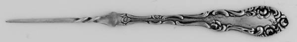 Old English (Sterling, 1892, No Monos) One Tine Butter Pick