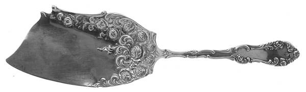 Old English (Sterling, 1892, No Monos) Large Solid Ice Cream Server by Towle Silver