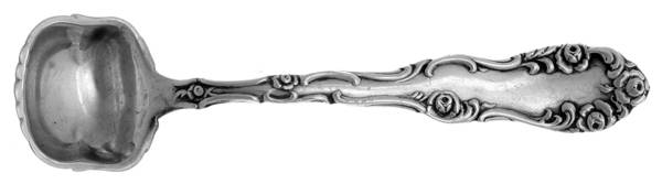 Old English (Sterling, 1892, No Monos) Master Salt Spoon