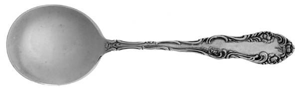 Old English (Sterling, 1892, No Monos) Straight Handle Baby Spoon