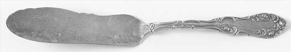 Old English (Sterling, 1892, No Monos) Flat Handle Master Butter Knife