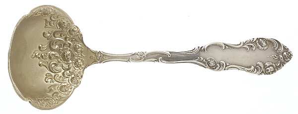 Old English (Sterling, 1892, No Monos) Solid Gravy Ladle