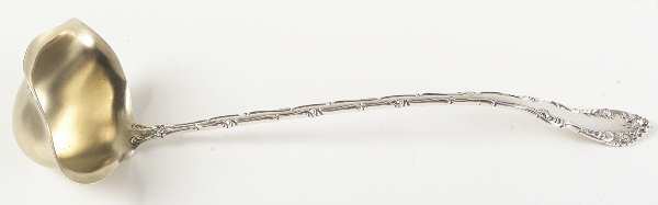 Old English (Sterling, 1892, No Monos) Punch Ladle Solid Piece