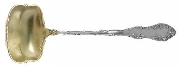 Old English (Sterling, 1892, No Monos) Oyster Ladle Solid Piece