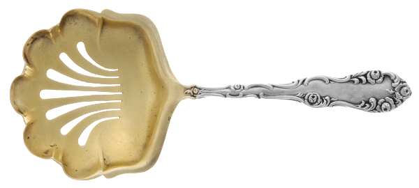 Old English (Sterling, 1892, No Monos) Solid Bon Bon Spoon