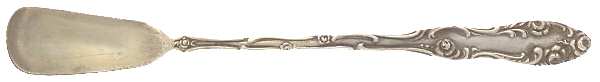 Old English (Sterling, 1892, No Monos) Large Horseradish Serving Spoon