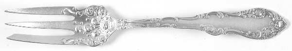 Old English (Sterling, 1892, No Monos) Individual Pie Fork