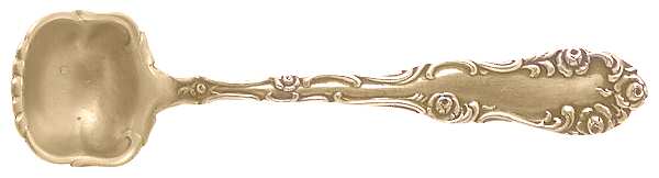 Old English (Sterling, 1892, No Monos) Master Salt Spoon