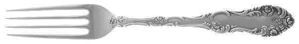 Old English (Sterling, 1892, No Monos) Fork
