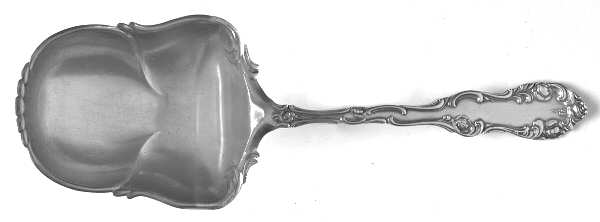 Old English (Sterling, 1892, No Monos) Small Solid Berry/Casserole Spoon