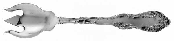 Old English (Sterling, 1892, No Monos) Ice Cream Fork HC