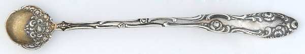 Old English (Sterling, 1892, No Monos) Mustard Spoon