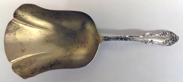 Old English (Sterling, 1892, No Monos) Cracker Spoon