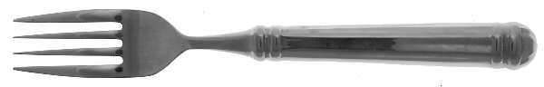 Old Forge (Stainless) Individual Hollow Handle Salad Fork