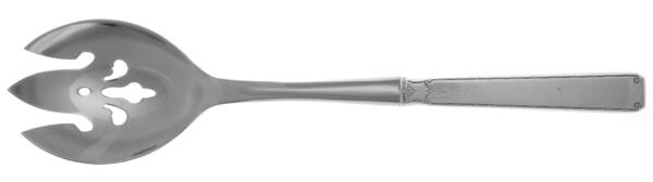 Old Lace (Sterling, 1939, No Monograms) Salad Serving Fork with Stainless Prongs HC
