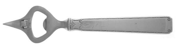 Old Lace (Sterling, 1939, No Monograms) Bottle/Can Opener with Stainless Bowl HC