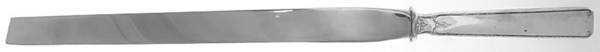 Old Lace (Sterling, 1939, No Monograms) Ham Slicer Knife with Stainless Blade