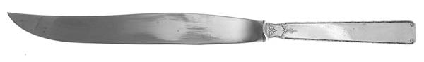 Old Lace (Sterling, 1939, No Monograms) Knife-Carv/Lg-Stnbl/Roast Sterling Guard