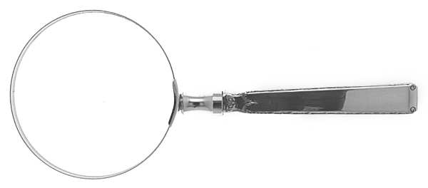 Old Lace (Sterling, 1939, No Monograms) Magnifying Glass