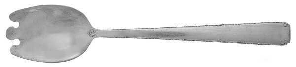 Old Lace (Sterling, 1939, No Monograms) Ice Cream Fork