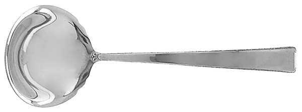 Old Lace (Sterling, 1939, No Monograms) Solid Gravy Ladle