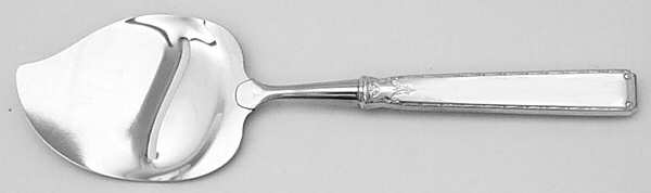 Old Lace (Sterling, 1939, No Monograms) Cheese Plane with Stainless Plane