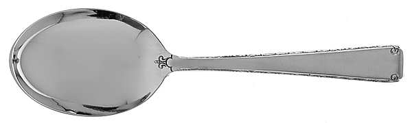 Old Lace (Sterling, 1939, No Monograms) Straight Handle Baby Spoon