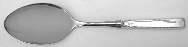 Old Lace (Sterling, 1939, No Monograms) Dressing Spoon with Stainless Bowl