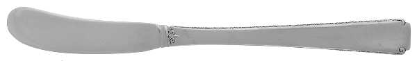 Old Lace (Sterling, 1939, No Monograms) Flat Handle Butter Spreader