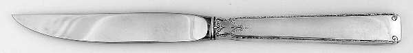 Old Lace (Sterling, 1939, No Monograms) Individual Steak Knife Hollow Handle