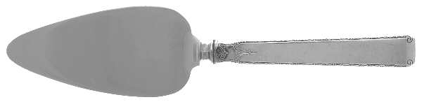 Old Lace (Sterling, 1939, No Monograms) Cheese Server with Stainless Blade