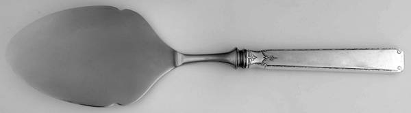 Old Lace (Sterling, 1939, No Monograms) Pastry Server with Stainless Blade
