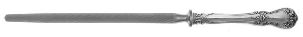 Old Master (Sterling, 1942) Sharpener Knife with Steel Rod HC