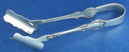 Old Master (Sterling, 1942) Solid Individual Asparagus Tongs