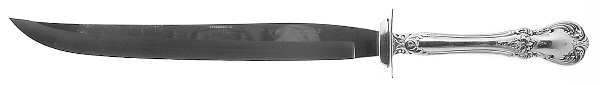 Old Master (Sterling, 1942) Large Stainless Blade Roast Carving Knife