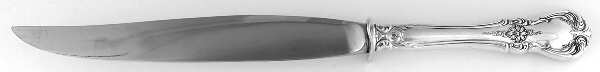 Old Master (Sterling, 1942) Small Carving Knife Stainless Blade W/Sterling Gua