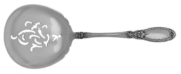 Old Mirror (Sterling, 1940) Pierced Almond Spoon