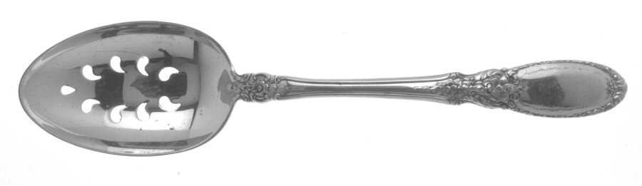 Old Mirror (Sterling, 1940) Pierced Tablespoon (Serving Spoon)