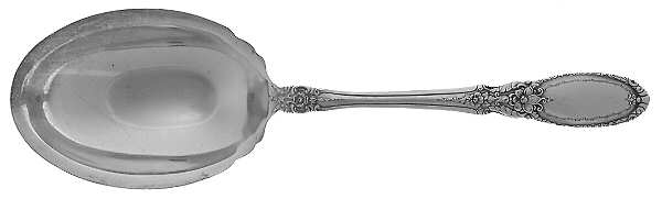 Old Mirror (Sterling, 1940) Large Solid Berry/Casserole Spoon