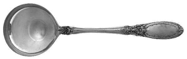 Old Mirror (Sterling, 1940) Round Bowl Soup Spoon (Bouillon)