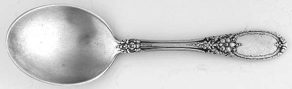 Old Mirror (Sterling, 1940) Straight Handle Baby Spoon