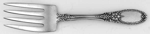Old Mirror (Sterling, 1940) Baby Fork