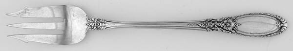 Old Mirror (Sterling, 1940) Old Style Pickle Fork